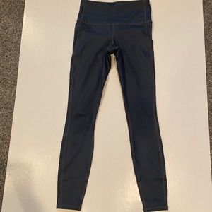 Athleta womens xxs blue grey leggings